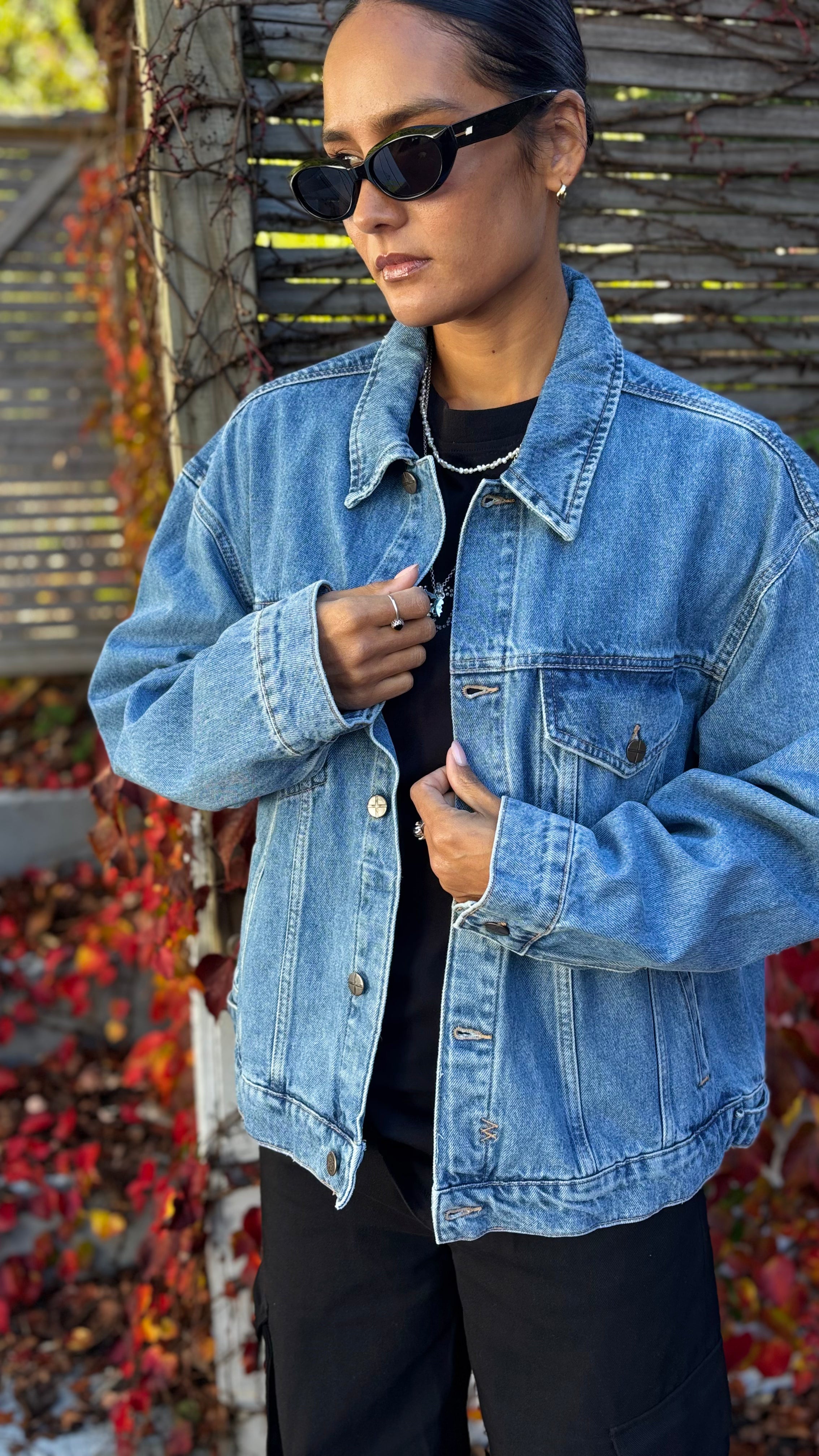PRE-LOVED // KSUBI Oversized Jacket HERITAGE BLUE