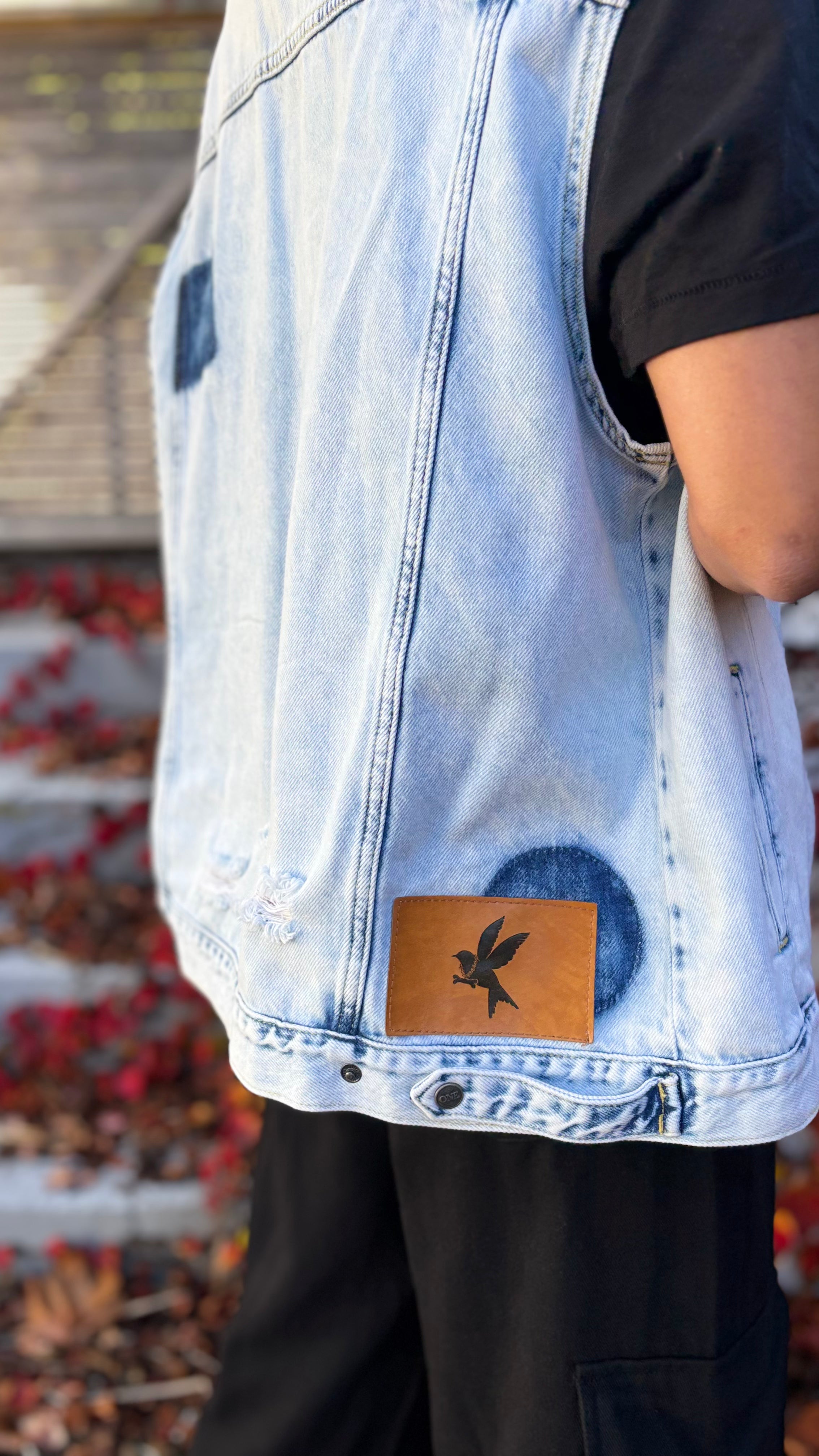 PRE-LOVED // One Teaspoon Denim Trucker Vest