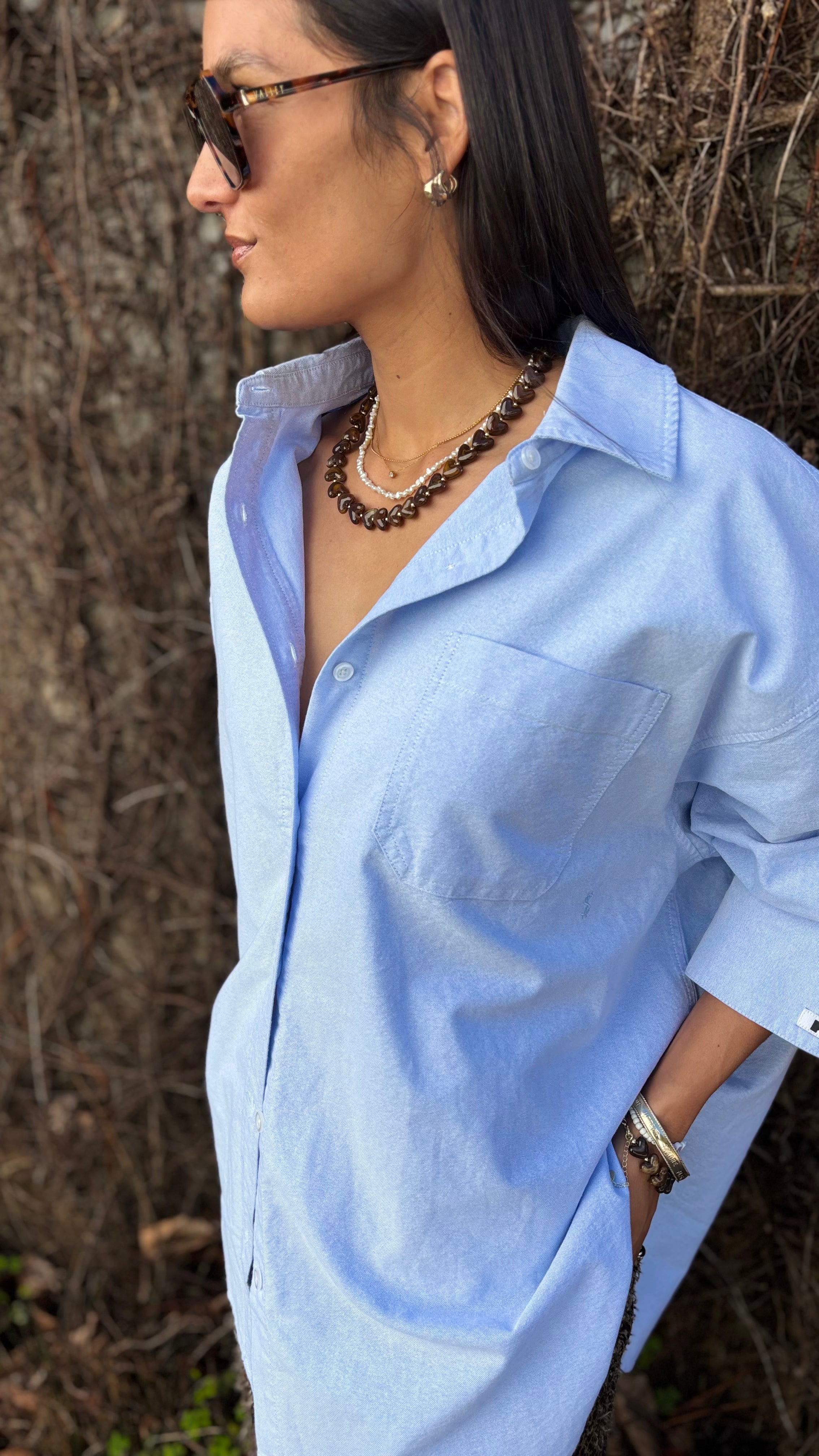 Astra LS Shirt OXFORD BLUE