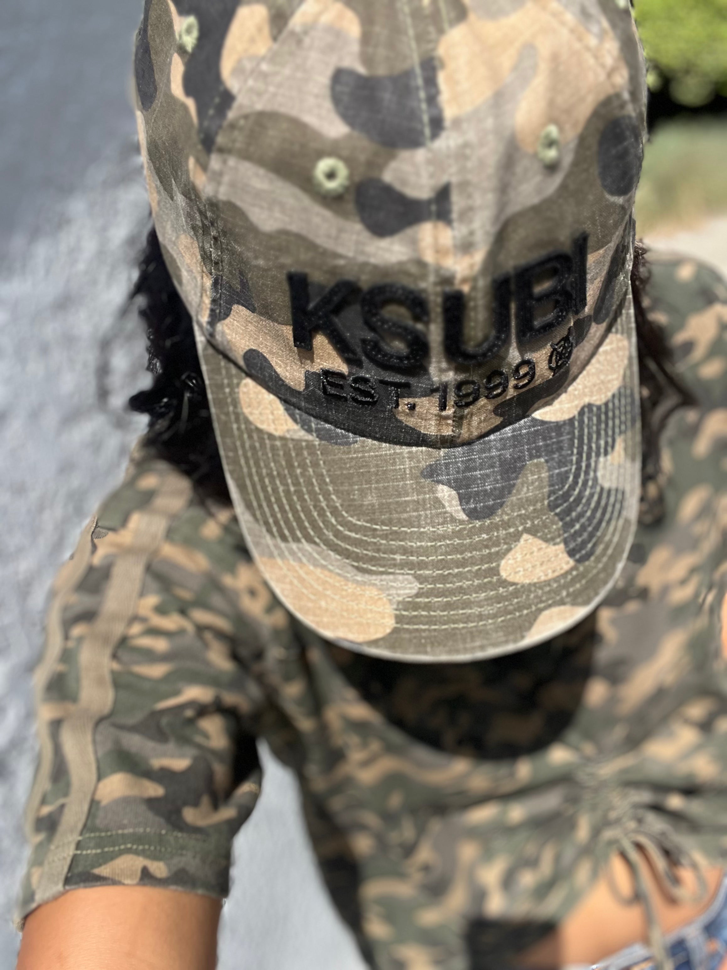 KSUBI // Ruched Everyday Tee CAMO