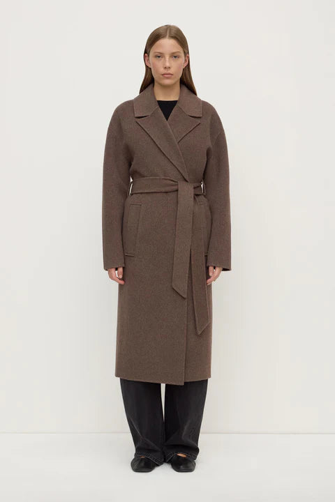 ASSEMBLY LABEL // Ivy Wool Coat COCOA MARLE