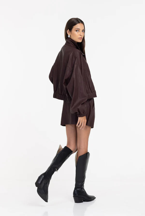 BLAK // Ignite Bomber BURGUNDY