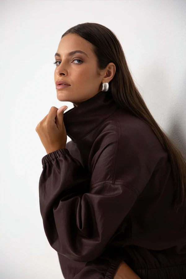 BLAK // Ignite Bomber BURGUNDY