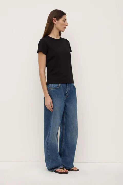 Indi Short Sleeve Tee BLACK