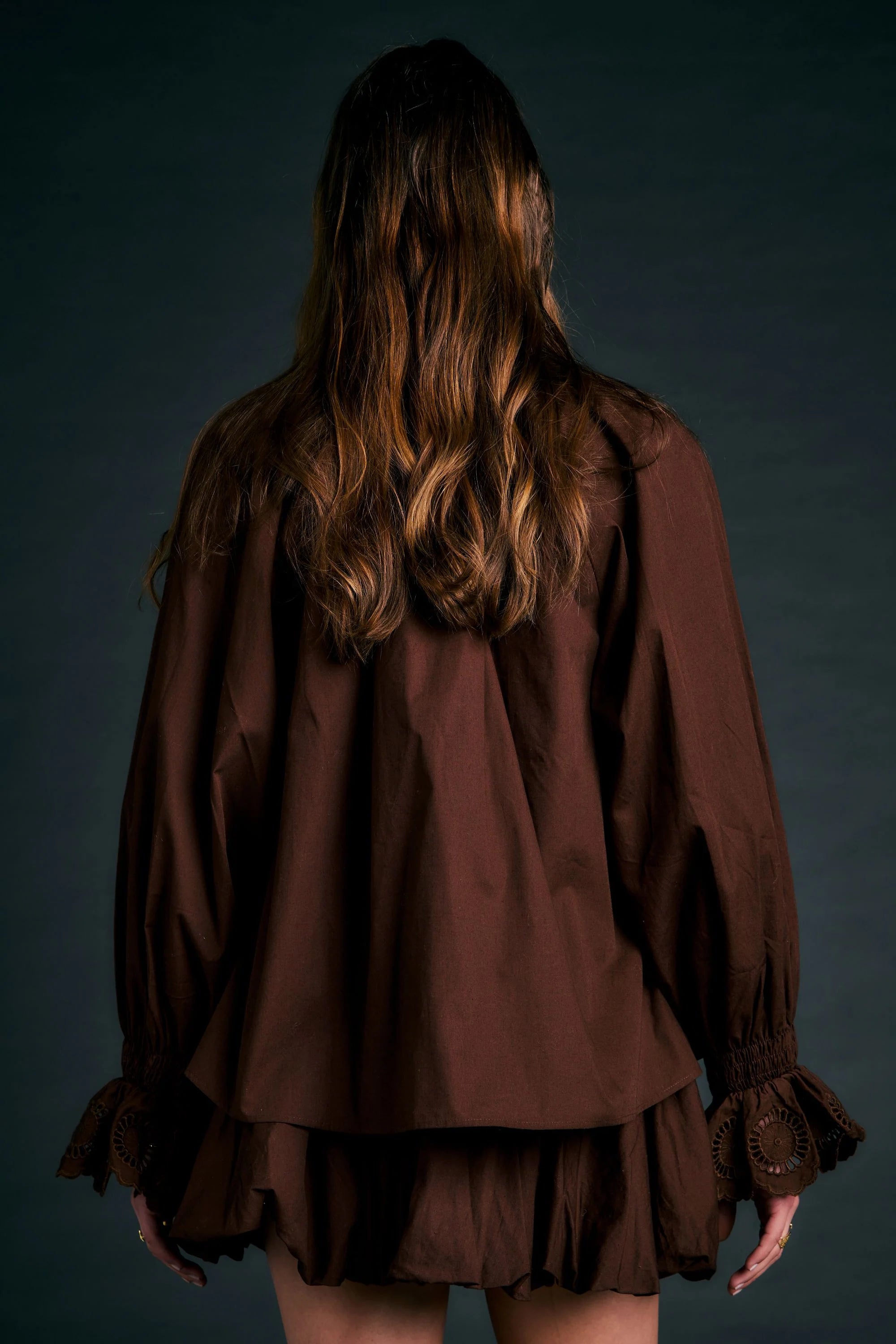 Ivy Blouse CHOCOLATE