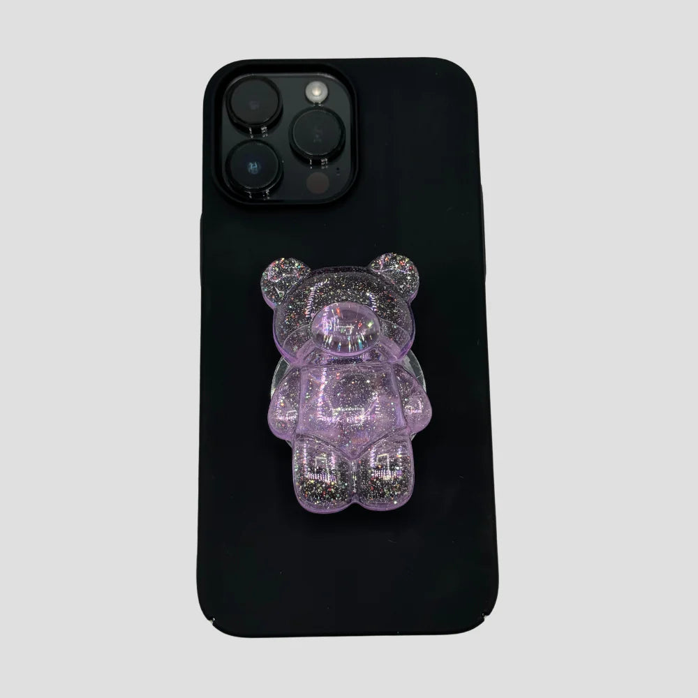 STICKY BESTIE // Popsocket Jelly Bear PURPLE