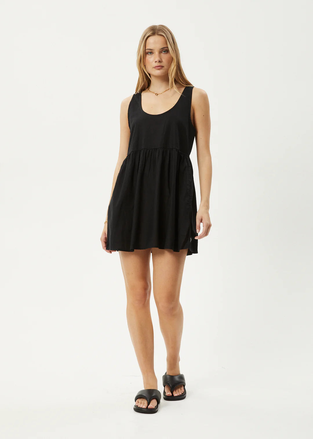 AFENDS // Jesse Mini Dress BLACK