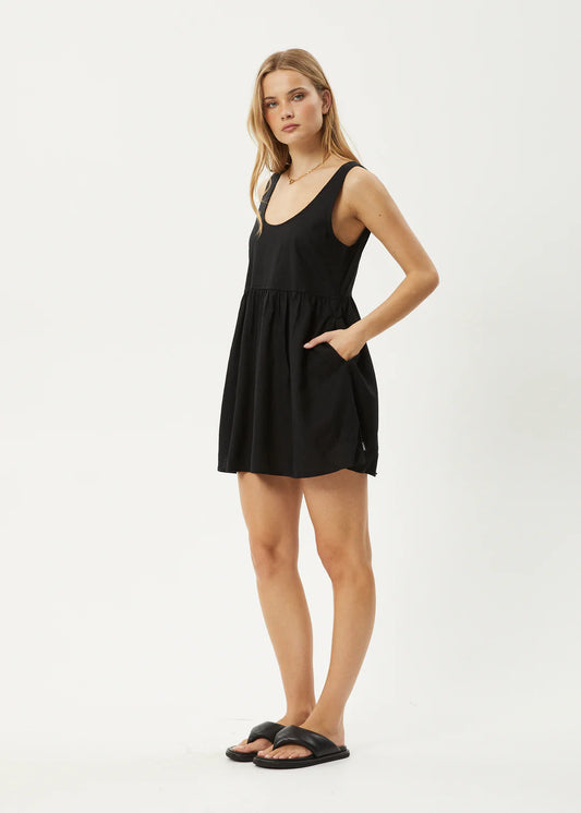 AFENDS // Jessie Mini Dress BLACK