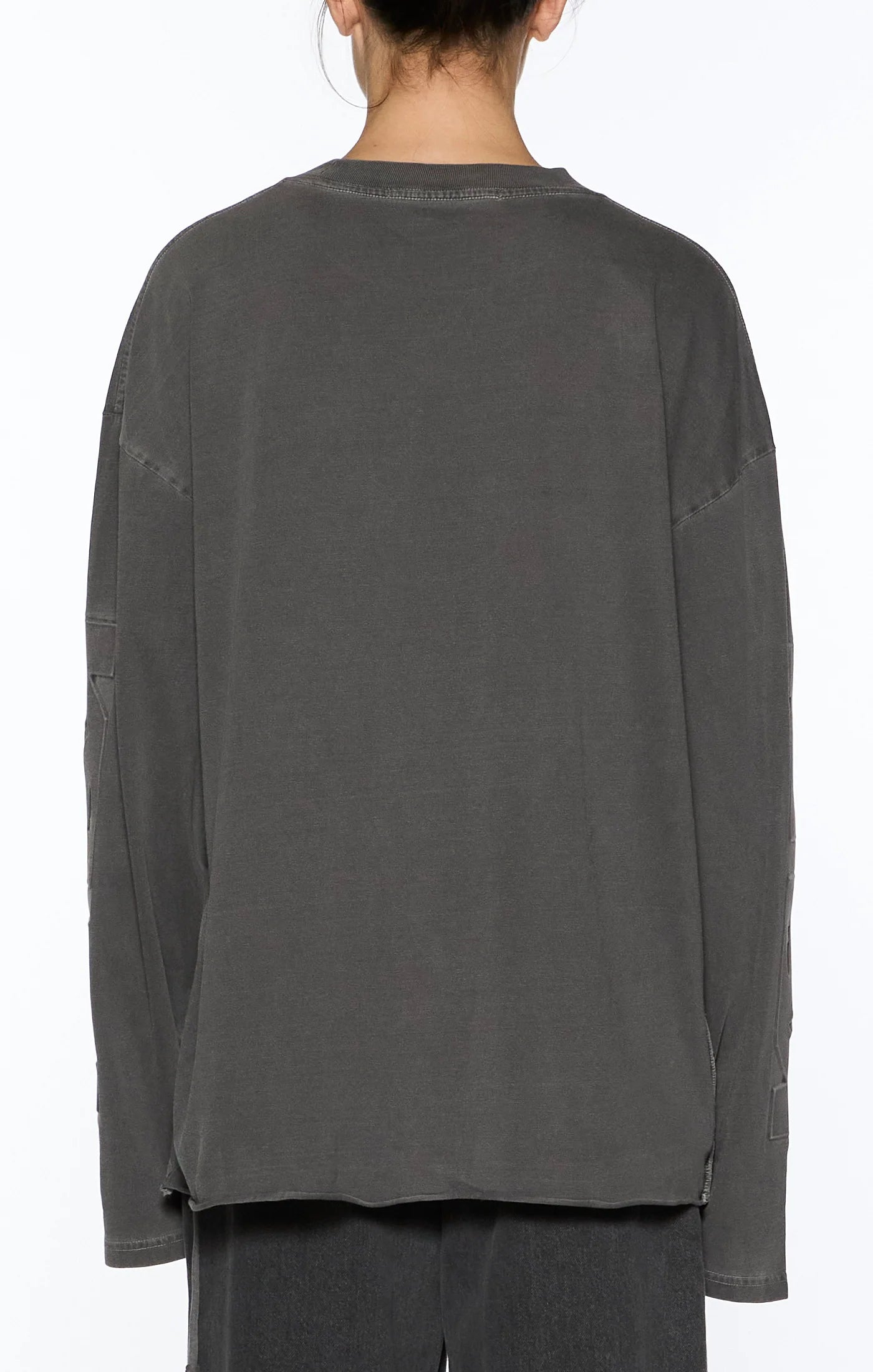 KSUBI // Sott Boyfriend LS Tee CHARCOAL