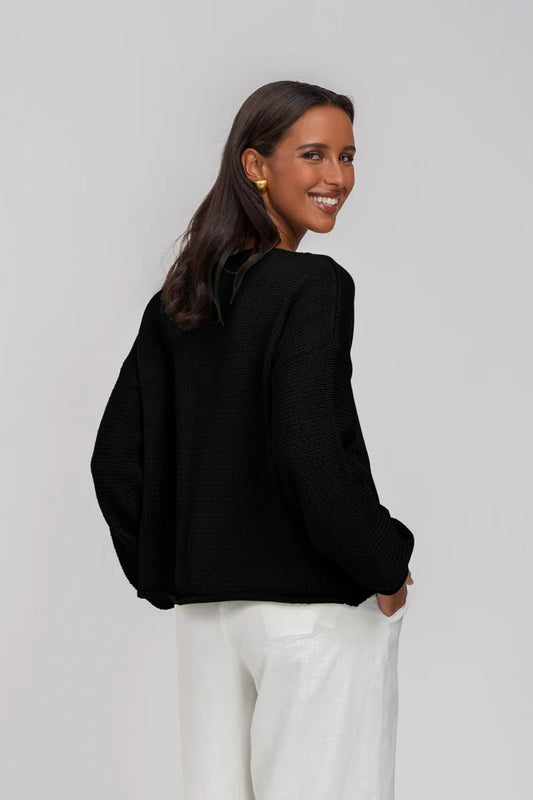 BLAK // Keep Me Close Sweater BLACK