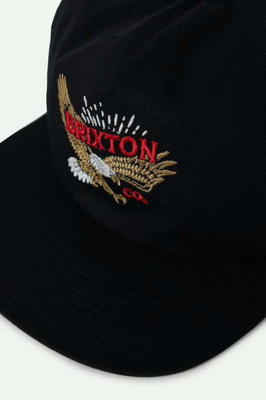 BRIXTON // Keller MP SNPK BLACK