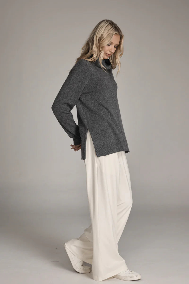 BLAK // Kendra Sweater CHARCOAL MARLE
