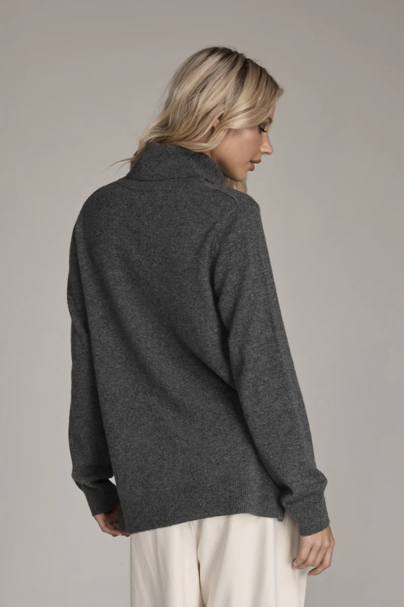 BLAK // Kendra Sweater CHARCOAL MARLE