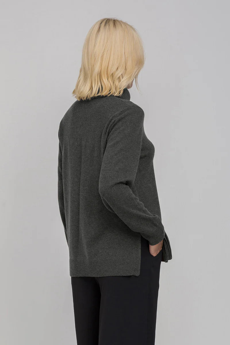BLAK // Kendra Sweater CHARCOAL MARLE