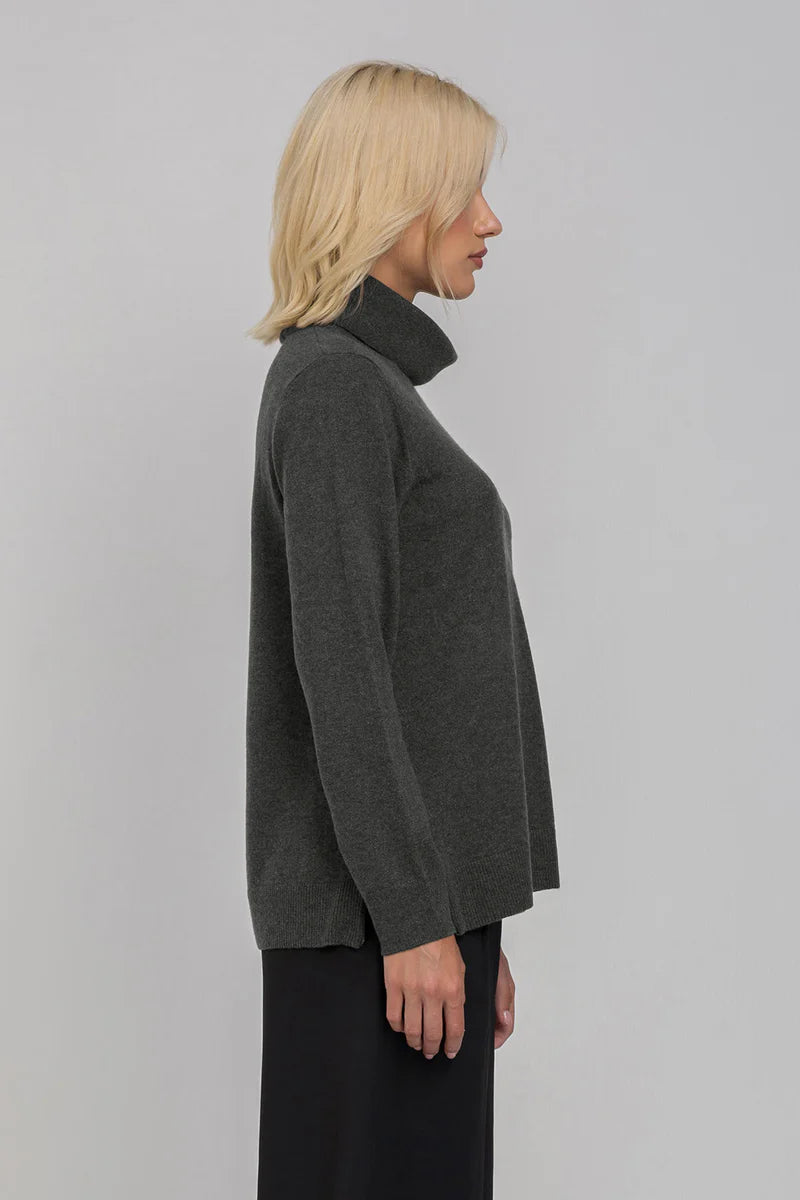 BLAK // Kendra Sweater CHARCOAL MARLE