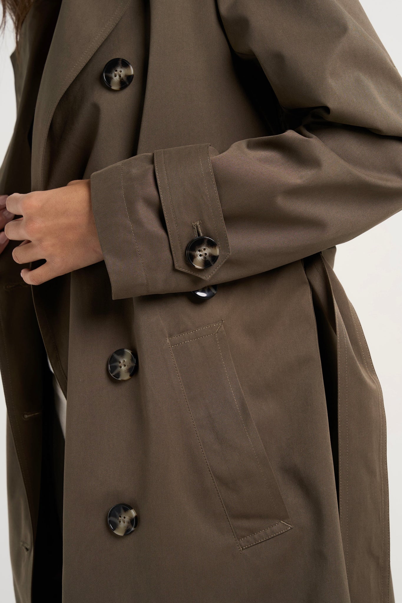 STORIES BE TOLD // Kensington Khaki Trench Coat KHAKI