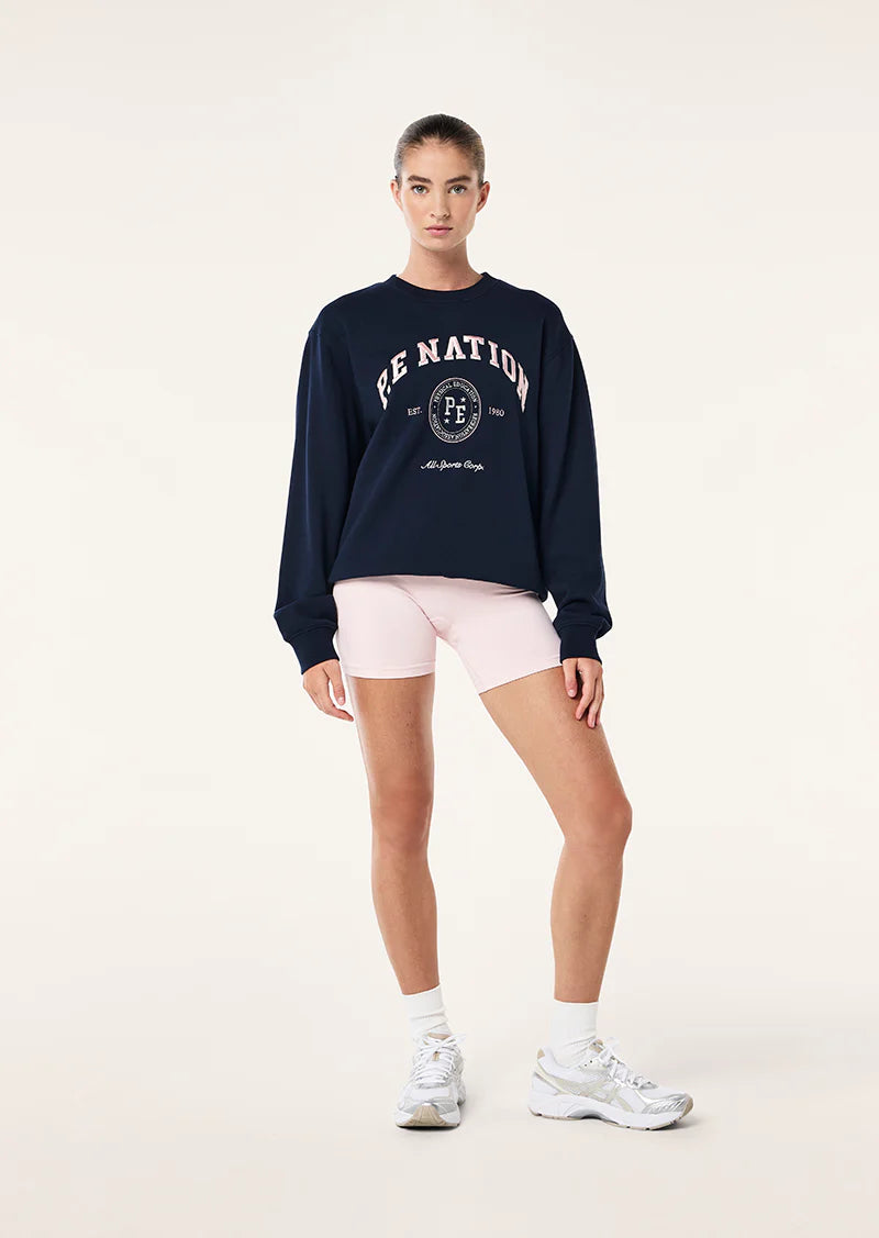 P.E NATION // Liberty Sweater DARK NAVY