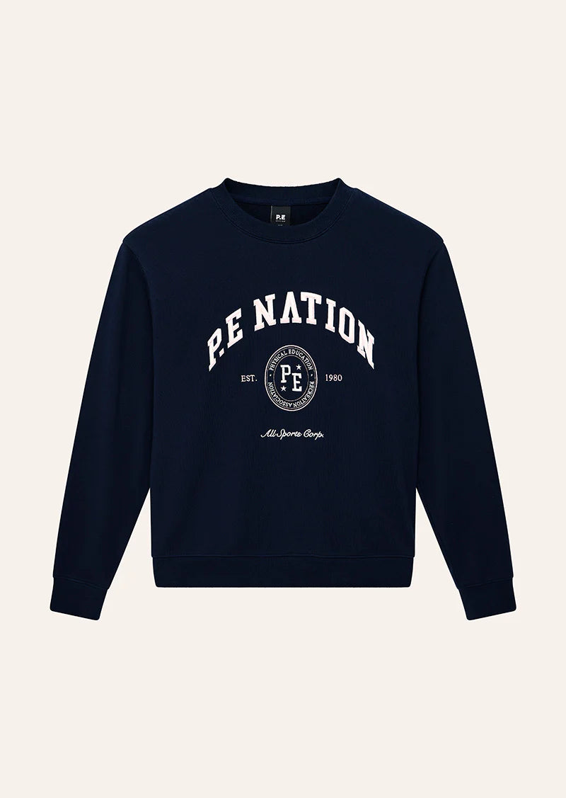 P.E NATION // Liberty Sweater DARK NAVY