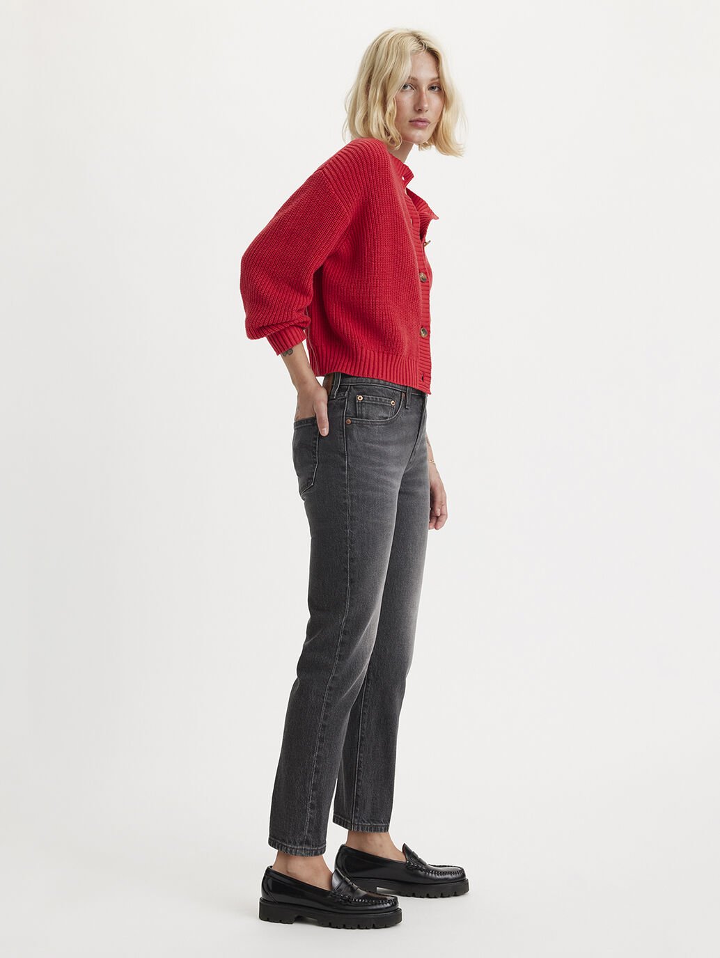 LEVIS // 501 Crop Jeans LONG LIVE THE QUEEN