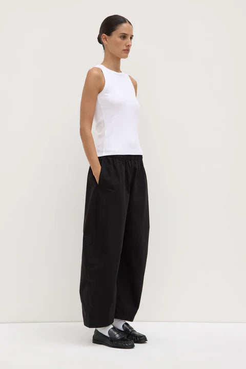 ASSEMBLY LABEL // Lola Barrel Pant BLACK