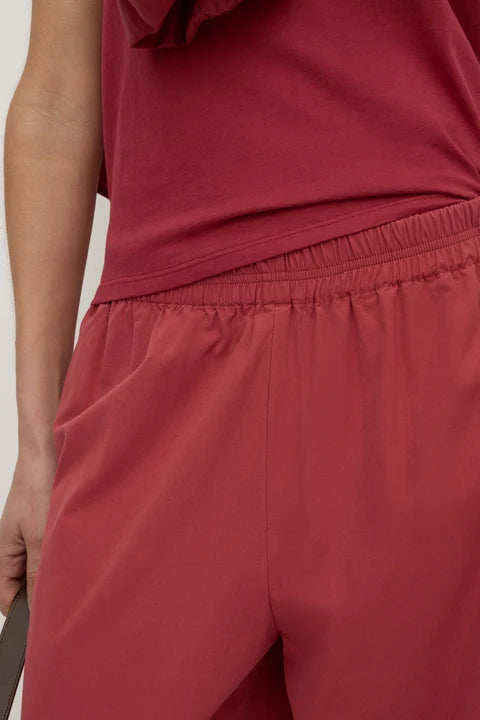 Elaine Barrel Pant RAISIN