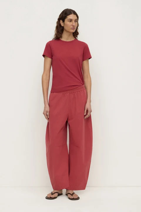 Elaine Barrel Pant RAISIN