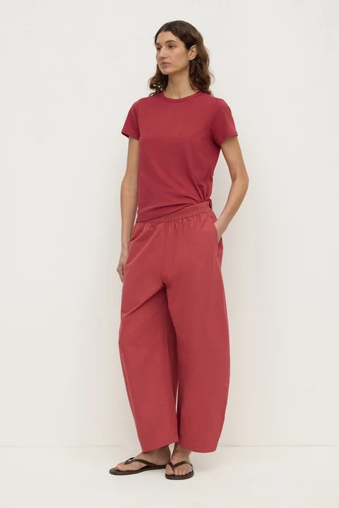 Elaine Barrel Pant RAISIN