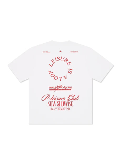 BARNEY COOLS // Loop Tee WHITE