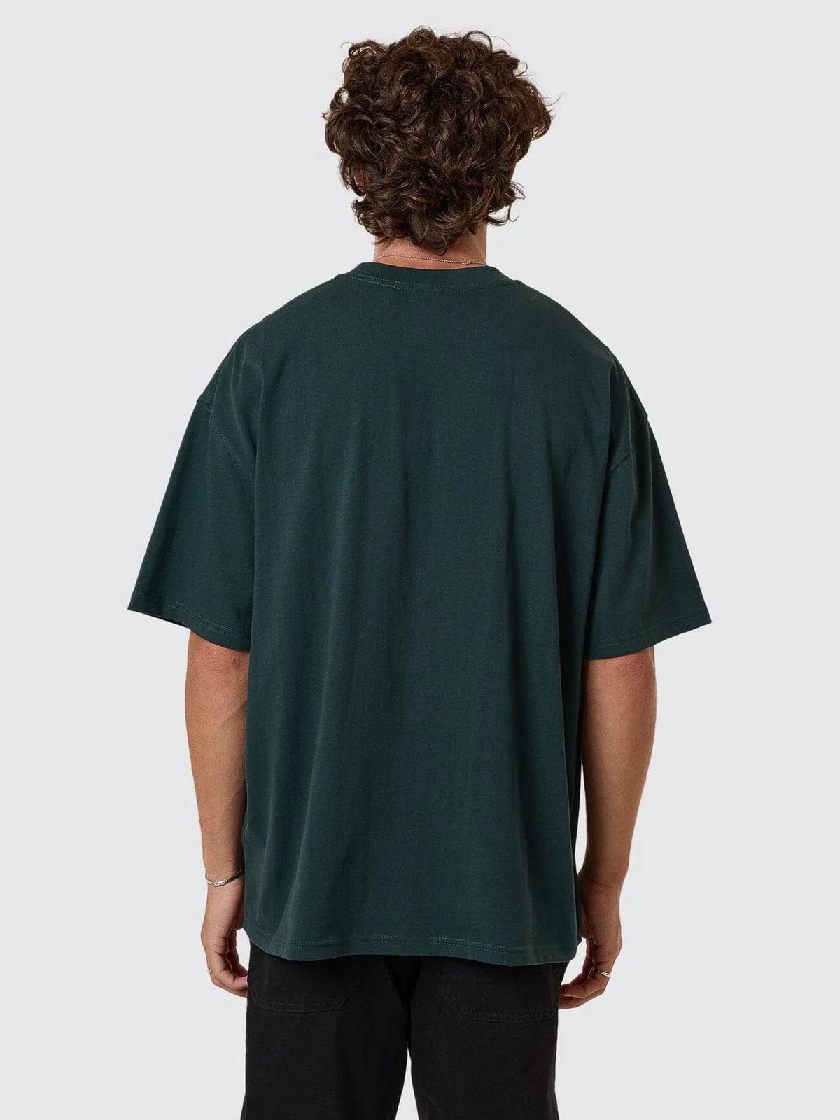 THRILLS // Los Stingers Box Fit OS Tee VISTA GREEN