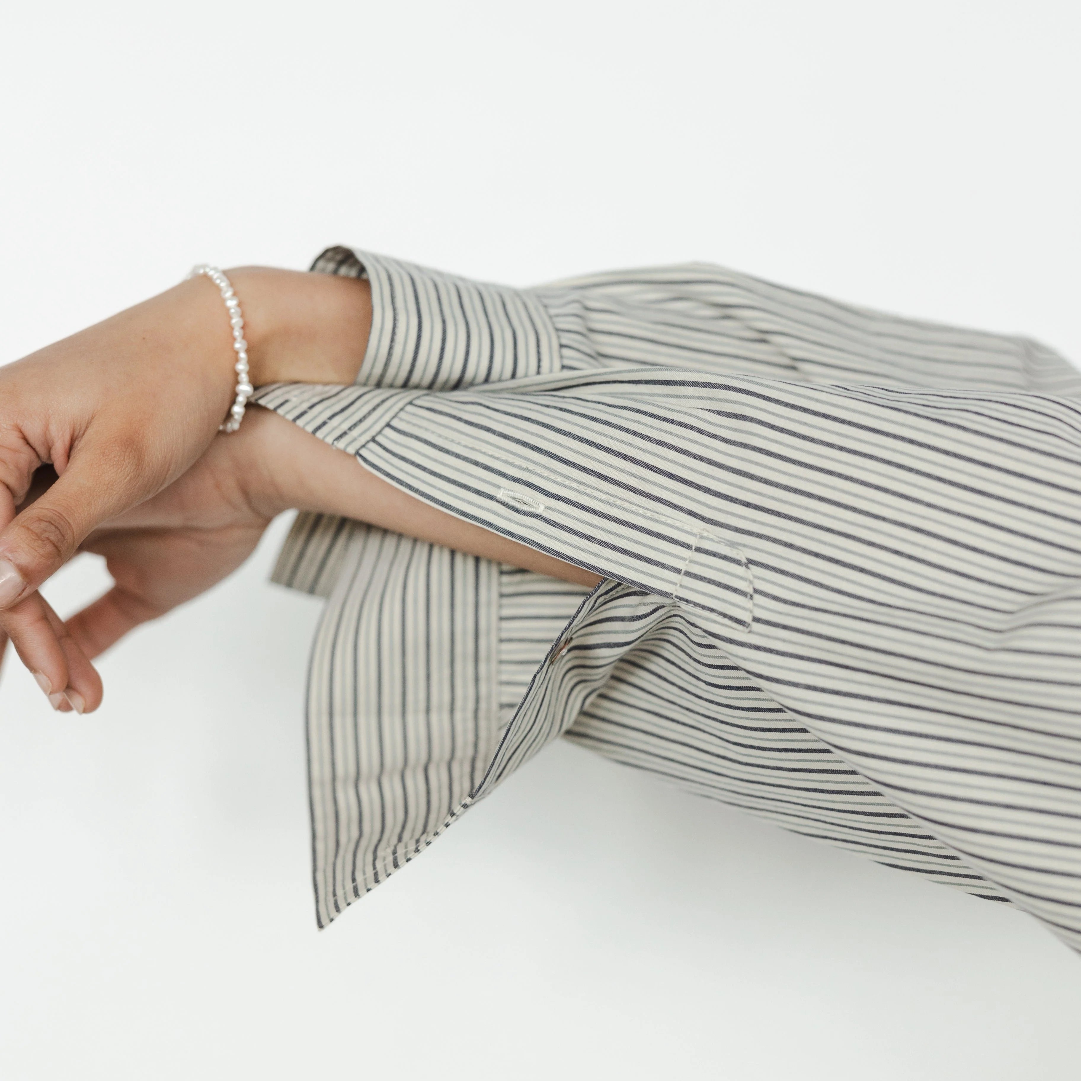 S O P H I E // Love This Shirt CHARCOAL STRIPES