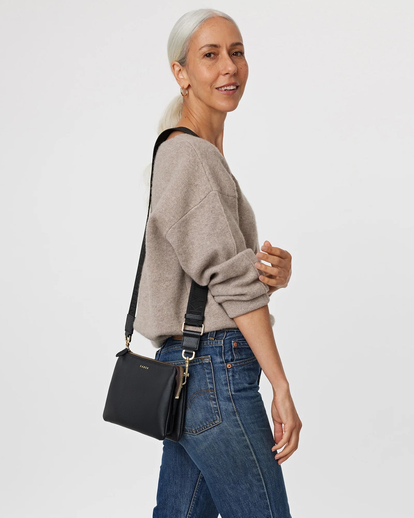 SABEN // Feature Strap Webbing BLACK LUCKY THING