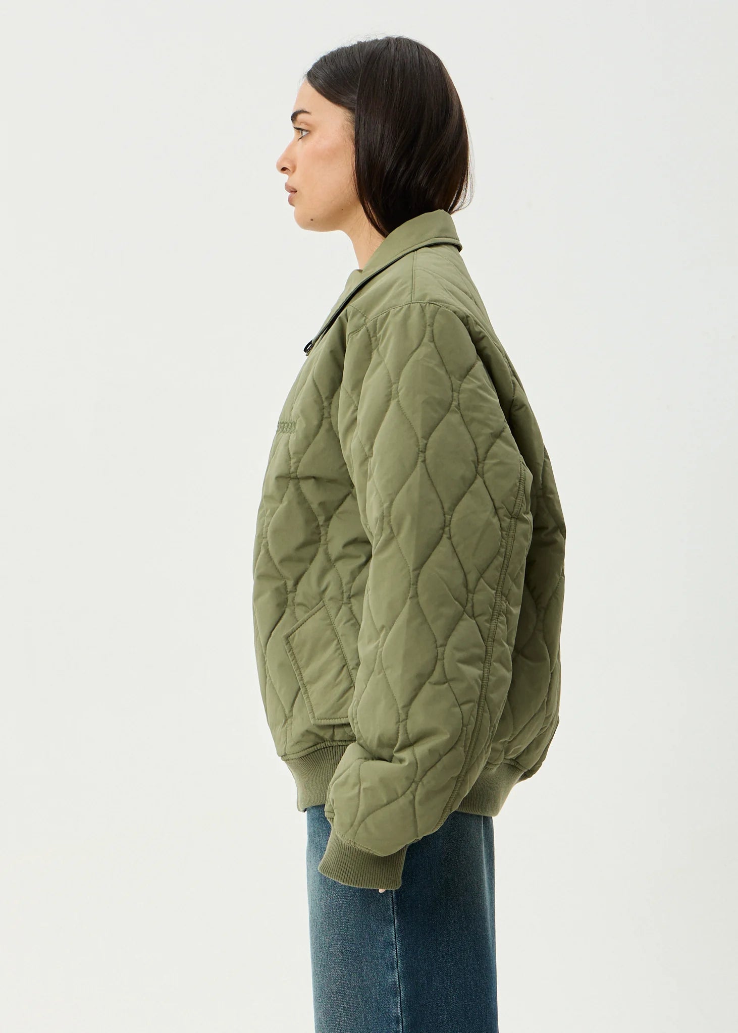 AFENDS // Mellross Bomber Jacket MILITARY