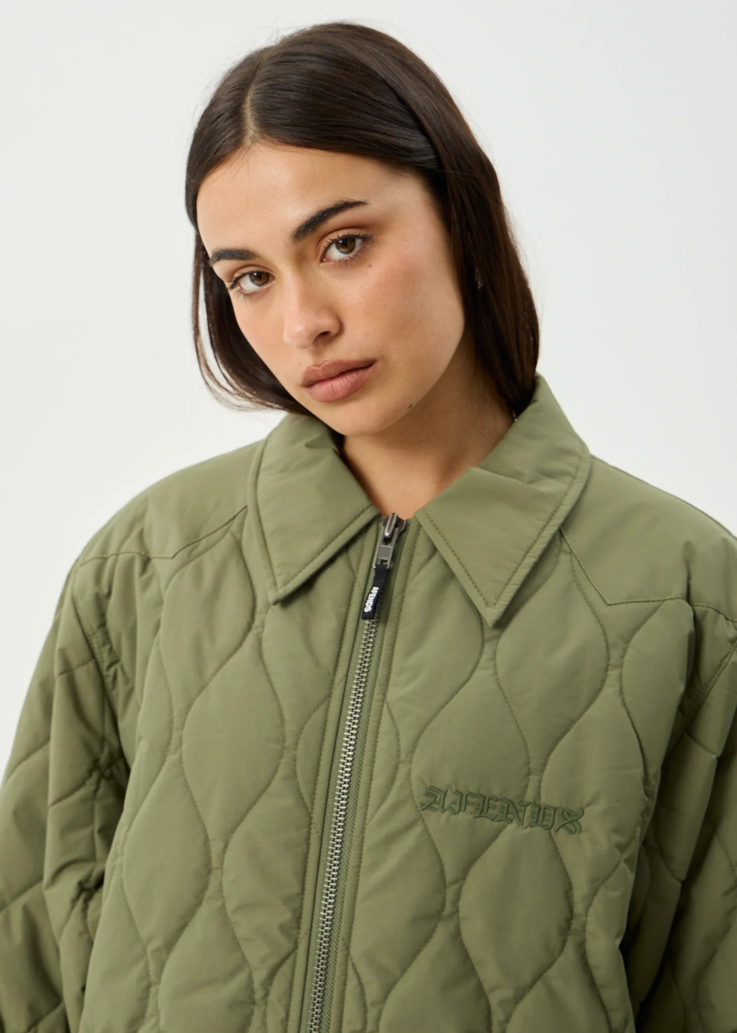 AFENDS // Mellross Bomber Jacket MILITARY
