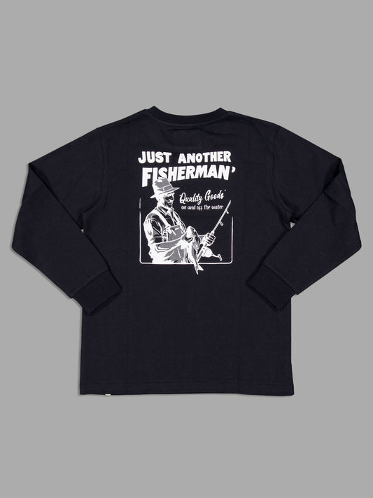 JAF KIDS // Mini Quality LS Tee BLACK