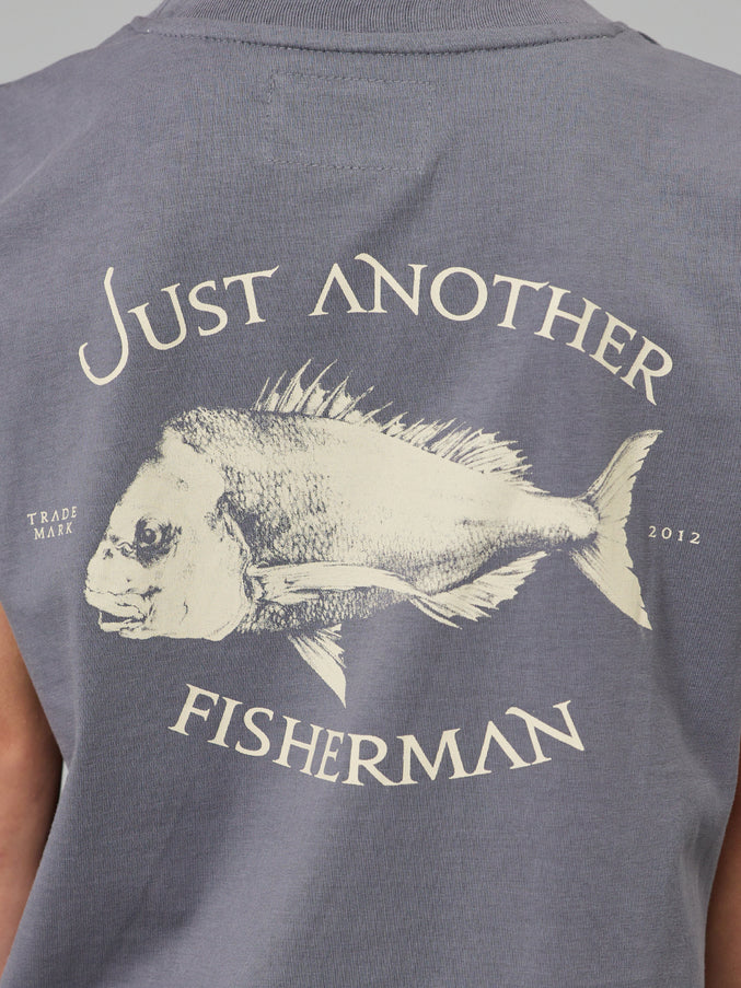 JAF KIDS // Mini Snapper Tank CHARCOAL