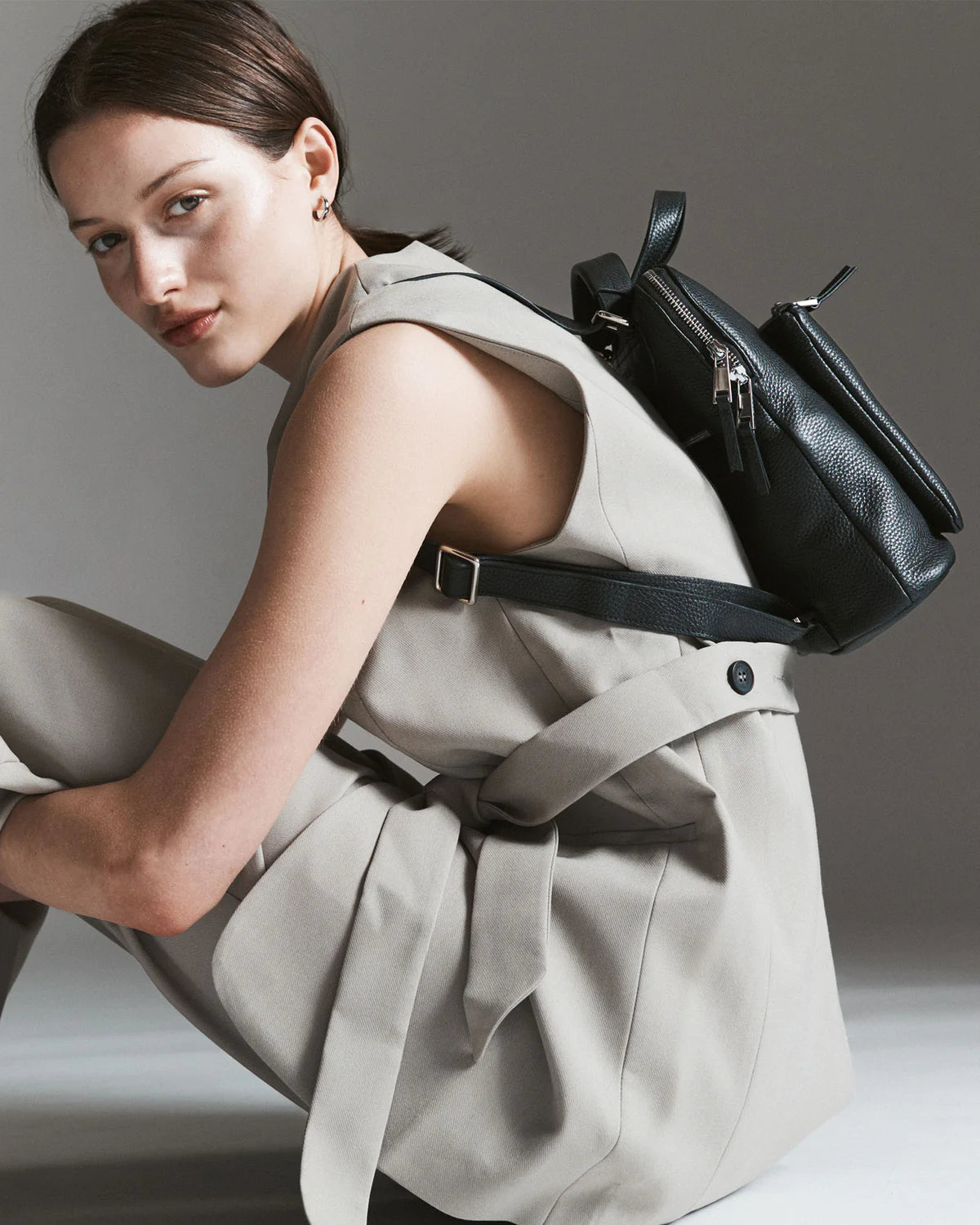 THE HORSE // The Backpack MINI BLACK