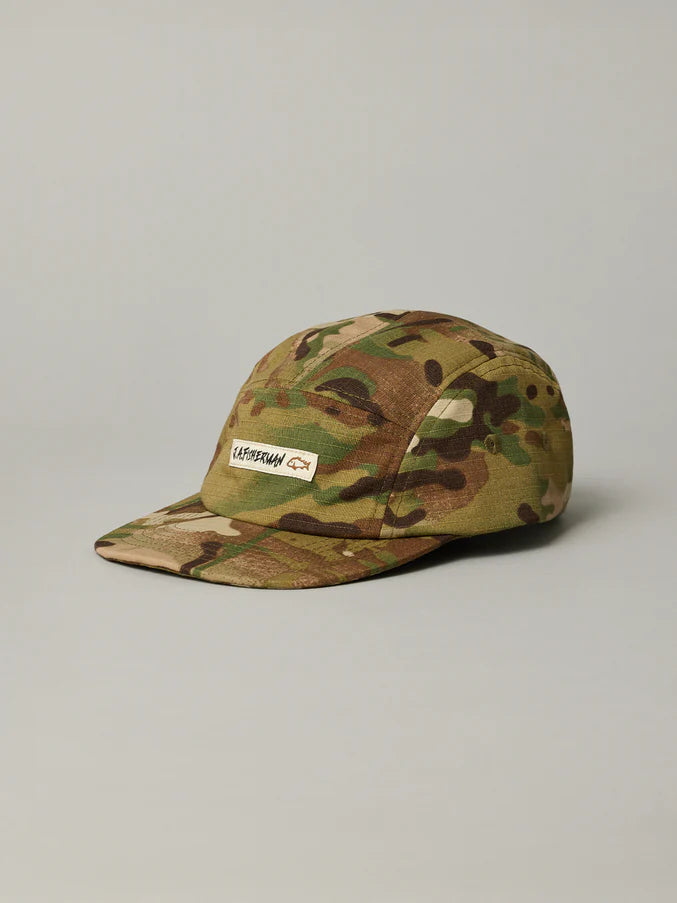 JAF KIDS // Mini JAF 5 Panel Cap GREEN CAMO
