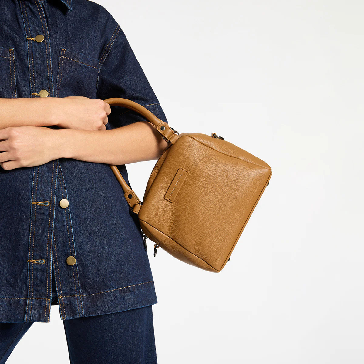 STATUS ANXIETY // Mini Mountains Bag TAN