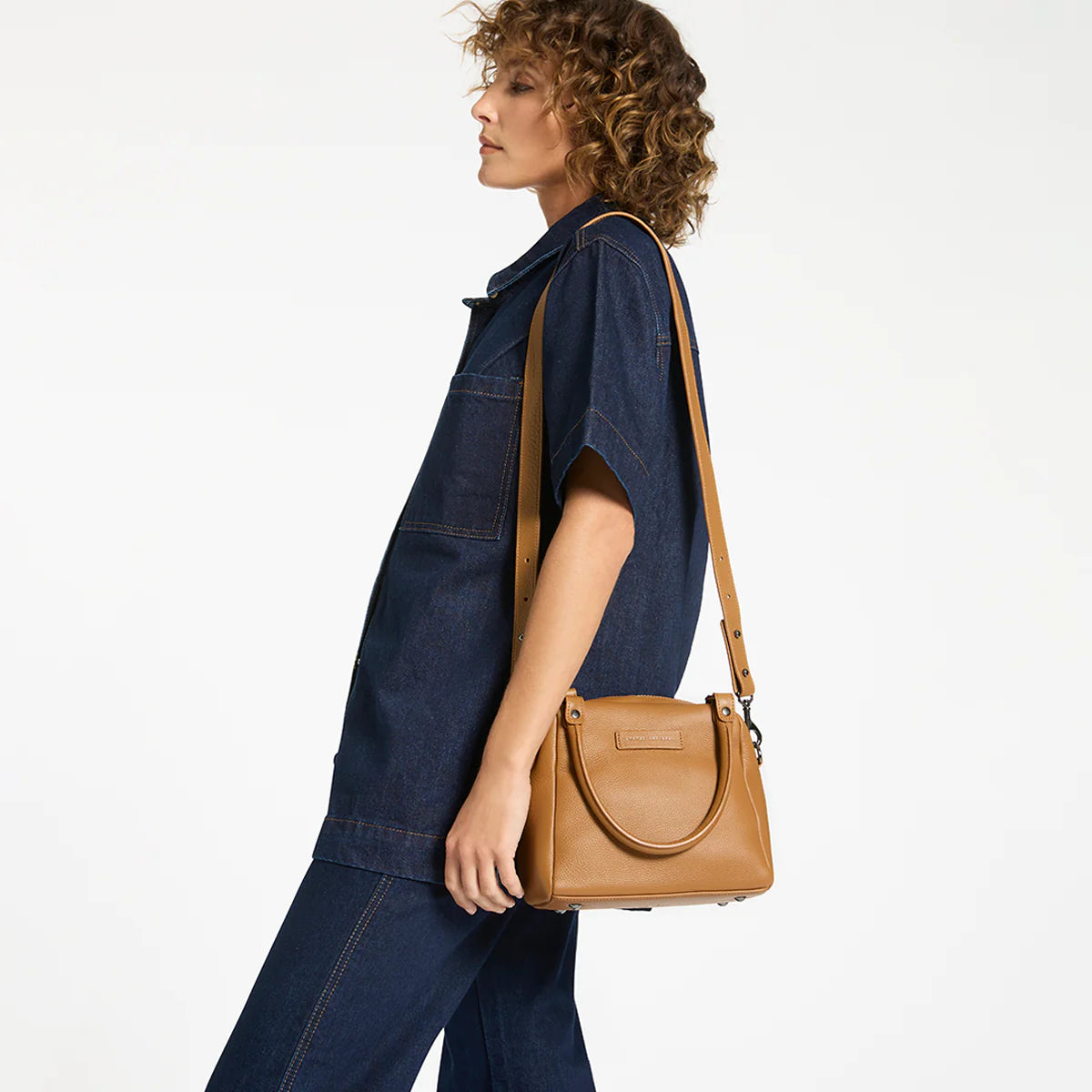 STATUS ANXIETY // Mini Mountains Bag TAN