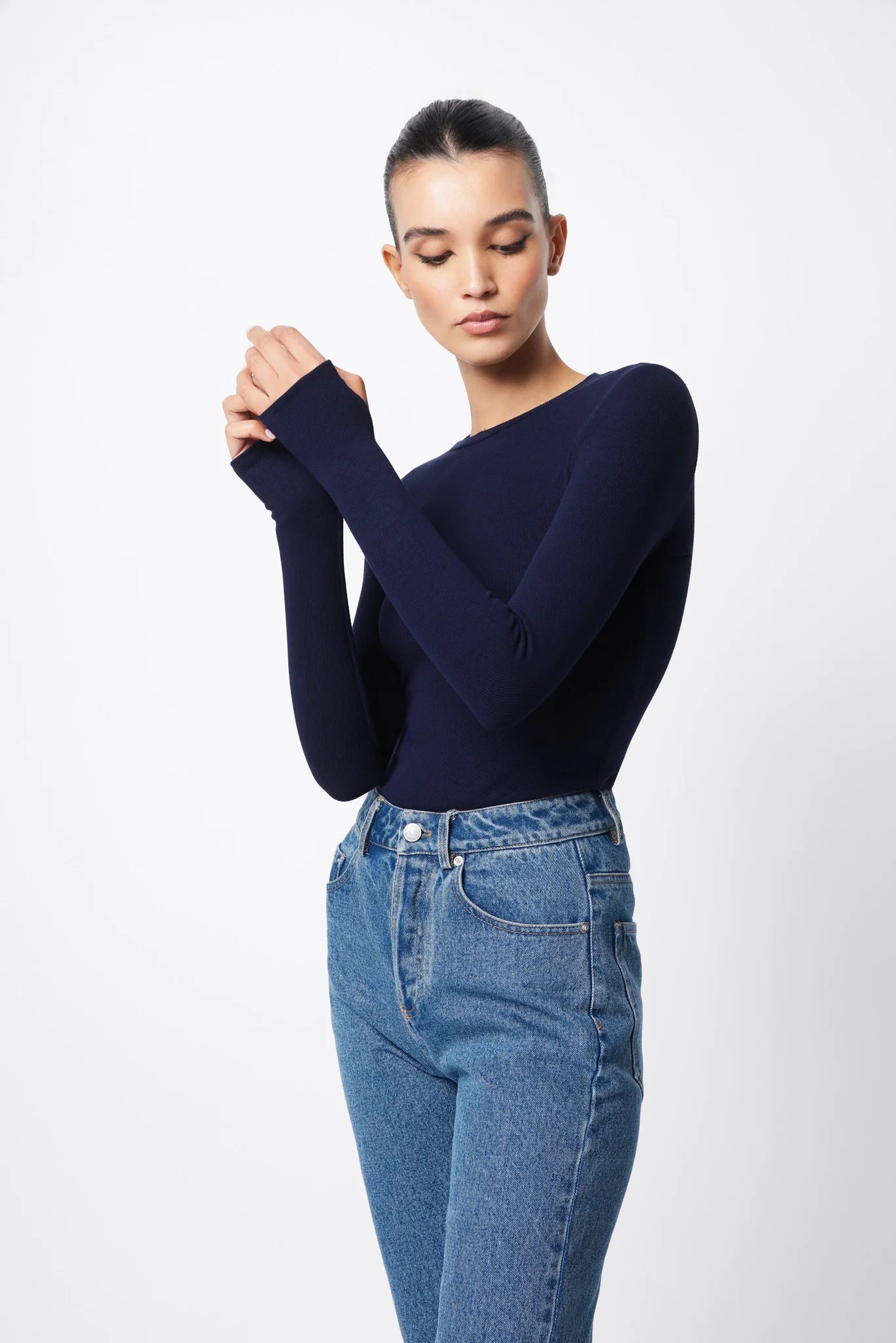 MOSSMAN // Camden Top NAVY