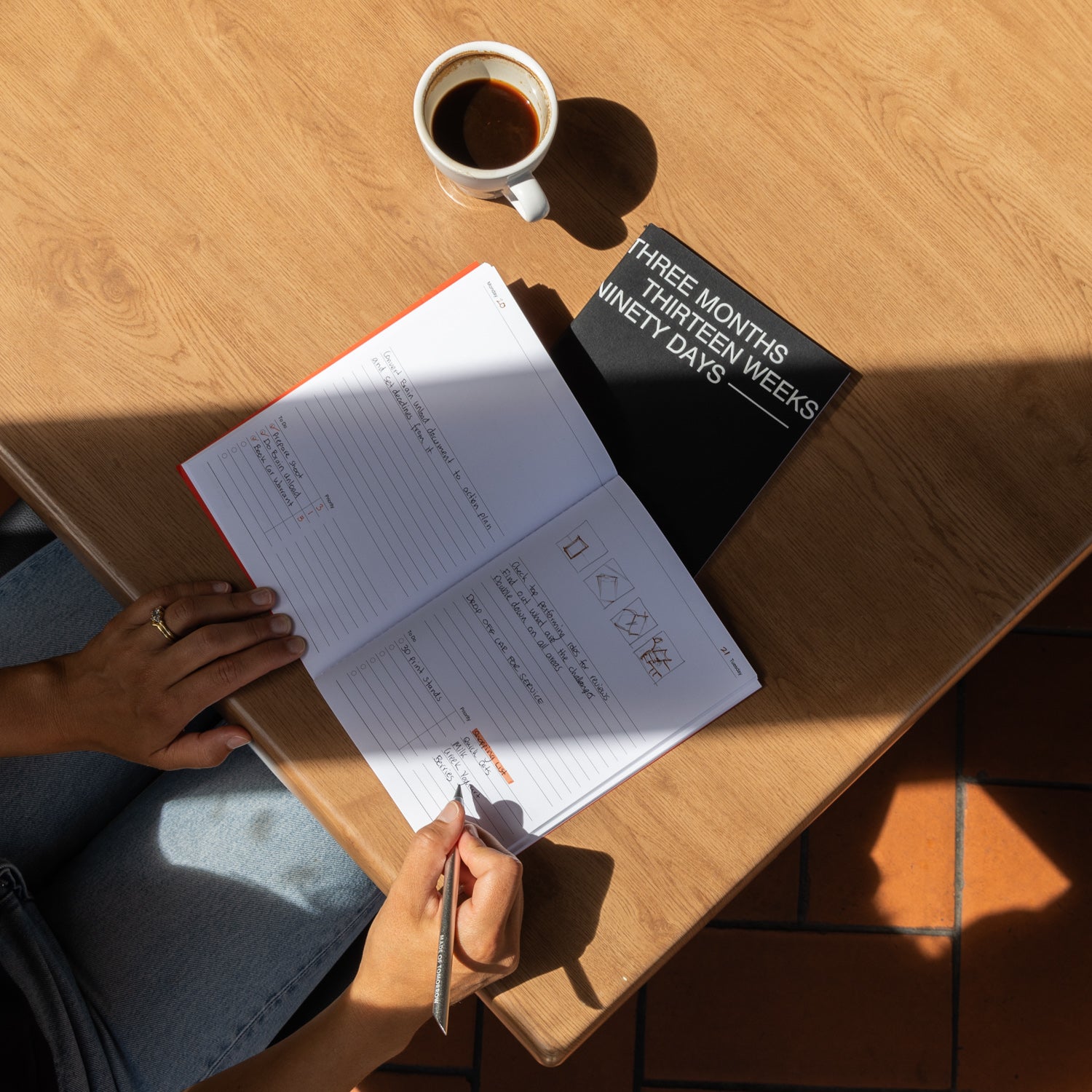 MADE OF TOMORROW // Three Monthly Planner EBONY