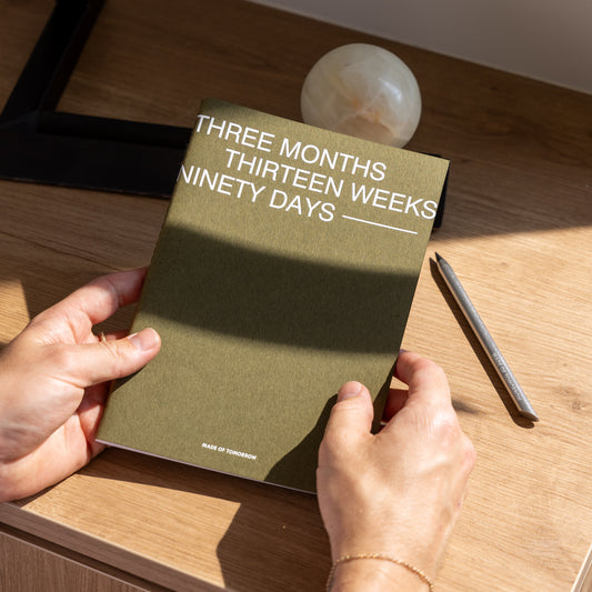 MADE OF TOMORROW // Three Monthly Planner KHAKI