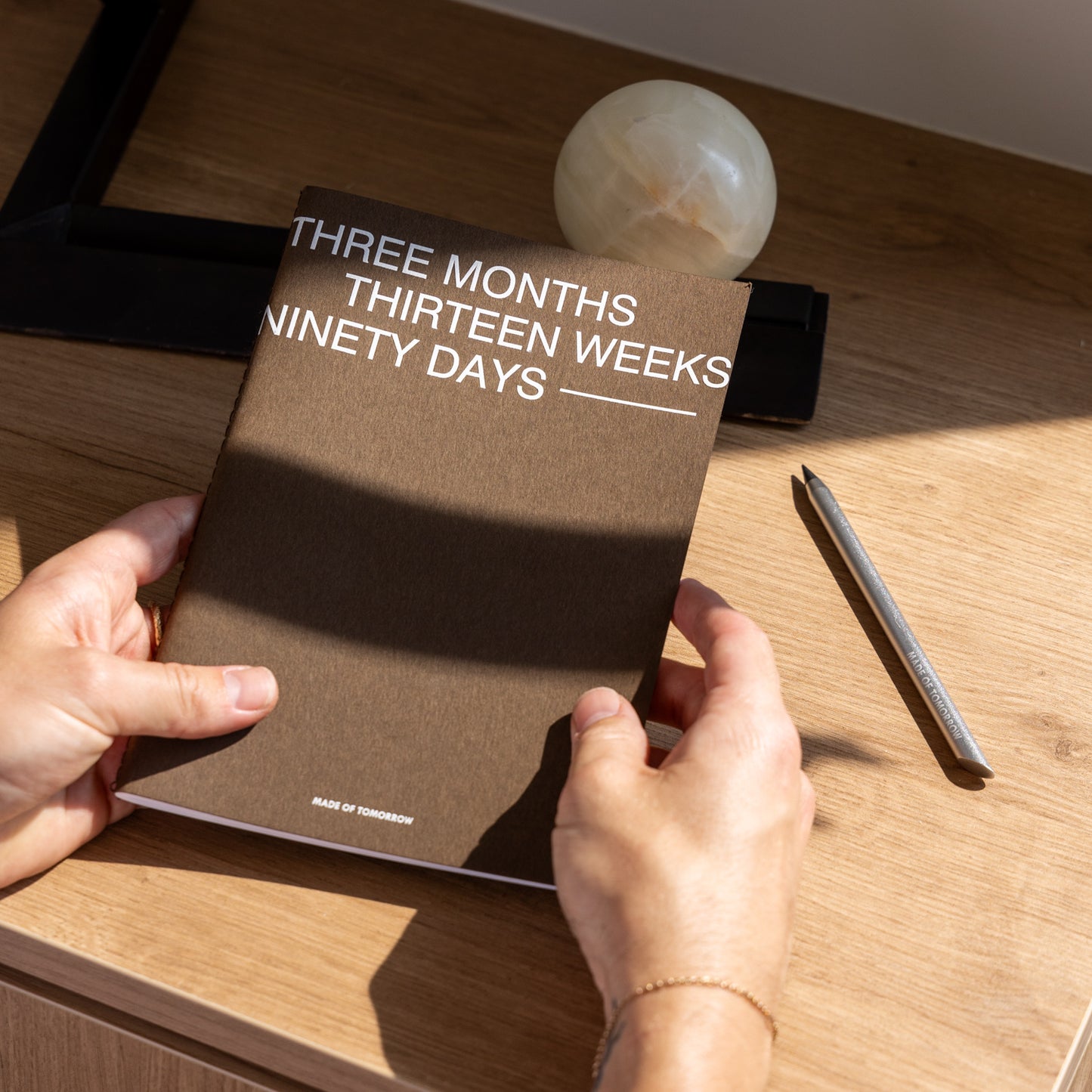 MADE OF TOMORROW // Three Monthly Planner UMBER