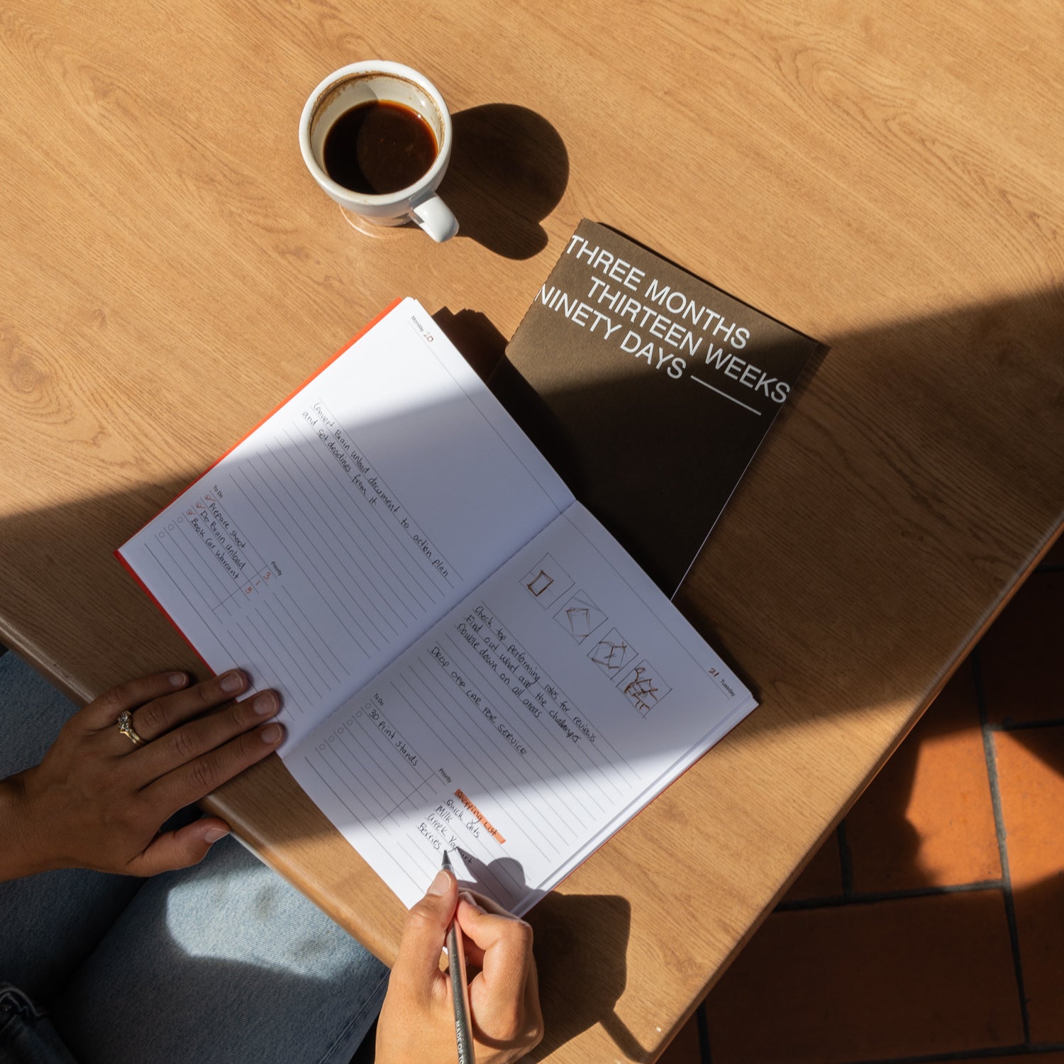 MADE OF TOMORROW // Three Monthly Planner UMBER