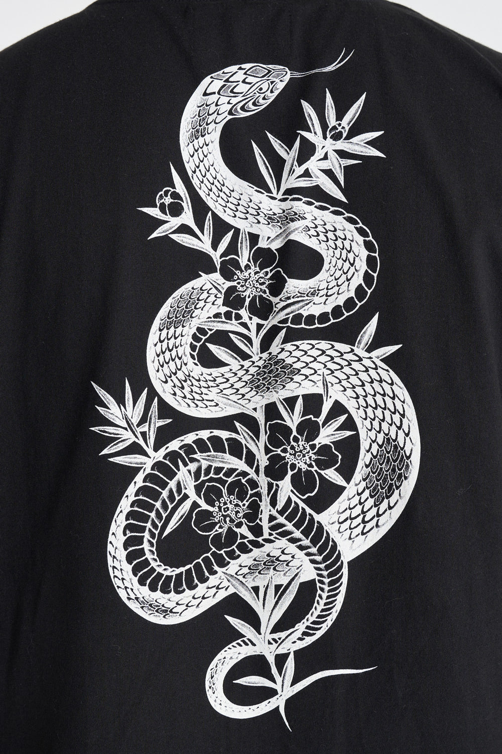 HUFFER // Block Tee SNAKED BLACK