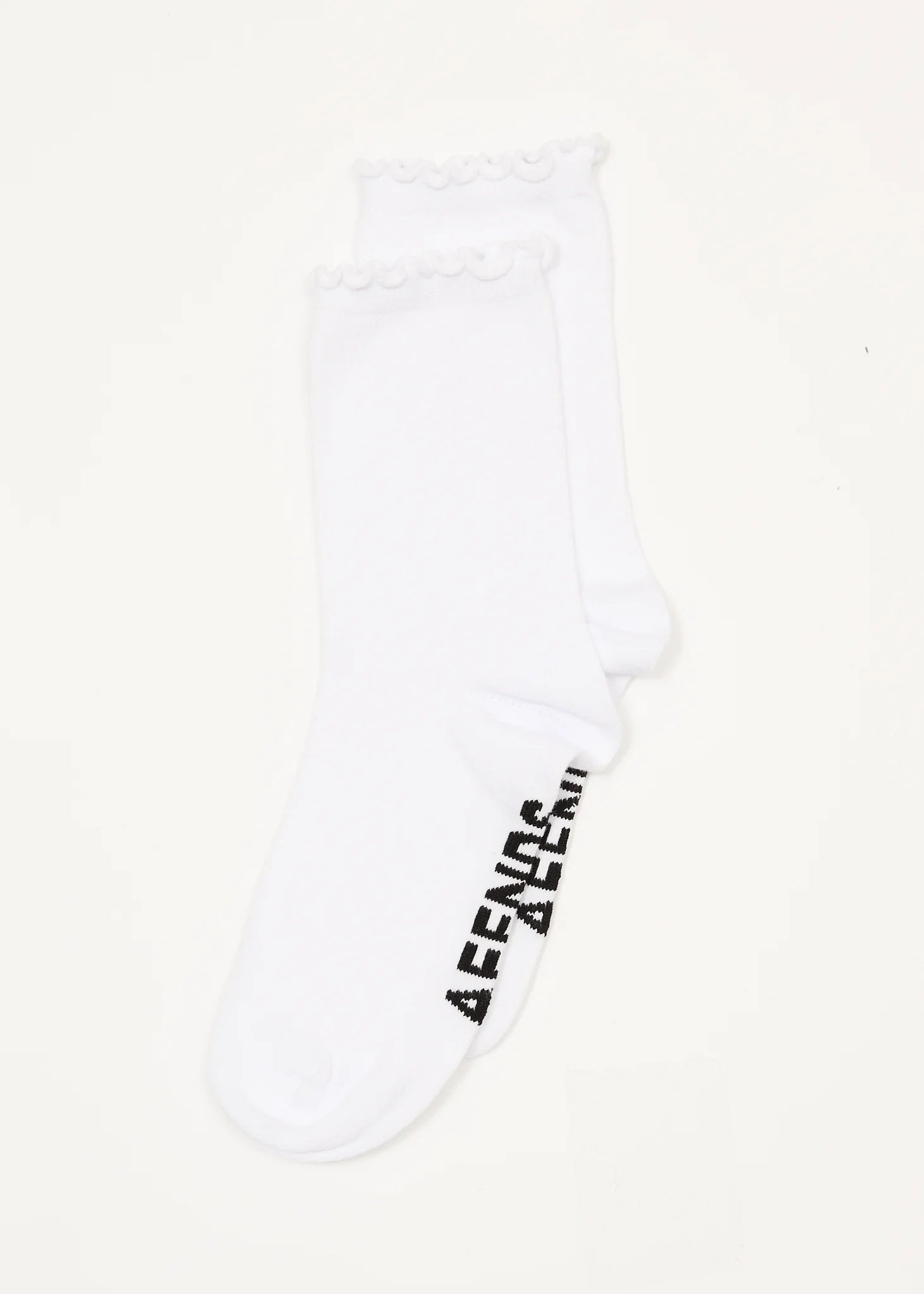 AFENDS // Marin 2 Pack Socks BURGUNDY