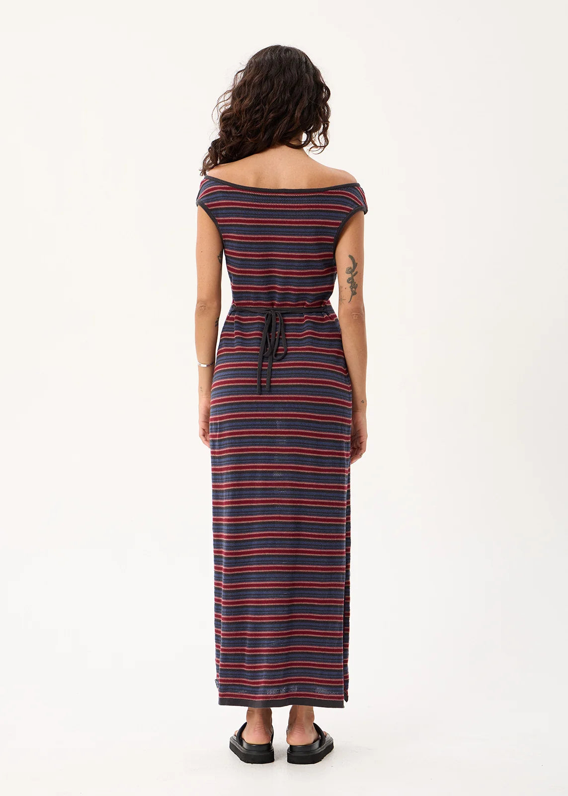 Martina Knit Maxi Dress CLUB STRIPE