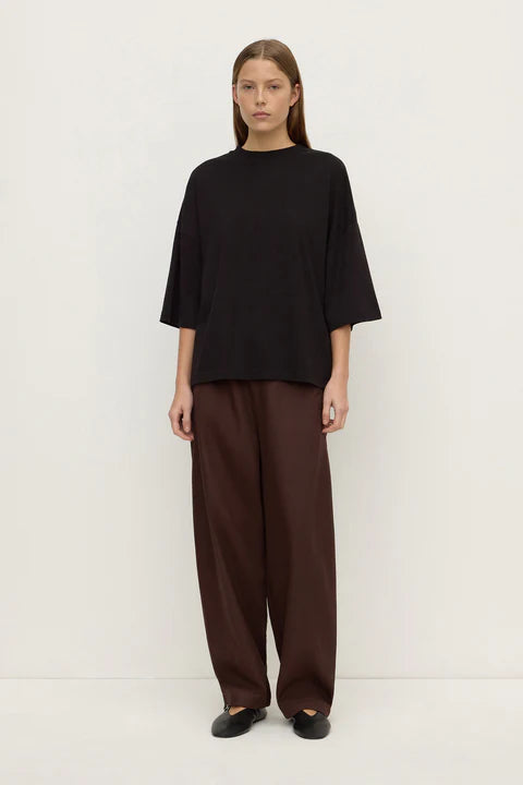 Max Cotton OS Tee BLACK
