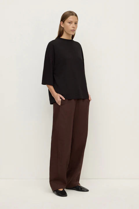 Max Cotton OS Tee BLACK