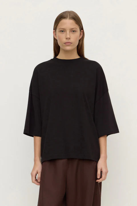 Max Cotton OS Tee BLACK